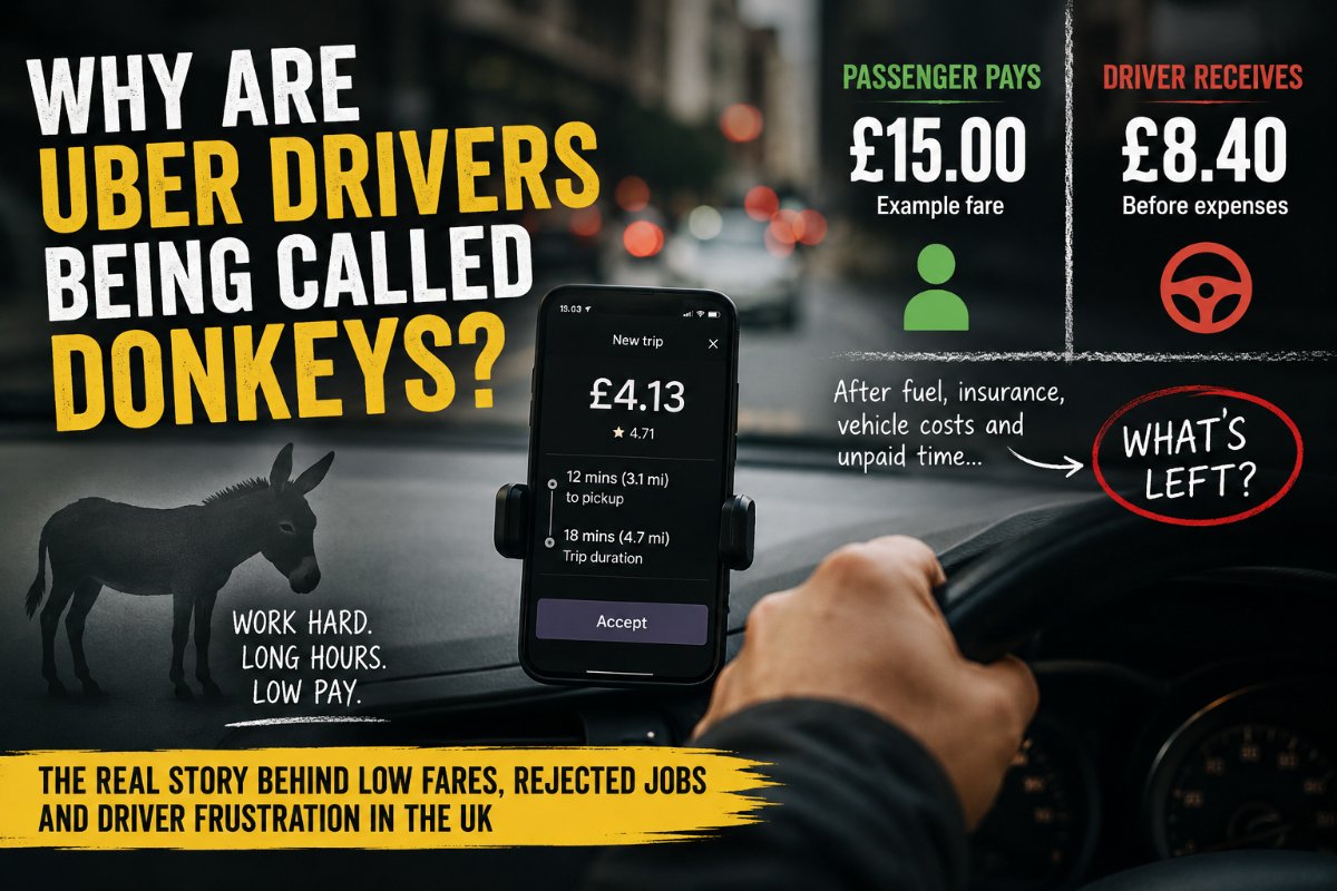 Why Are Uber Drivers Being Called “Donkeys”?